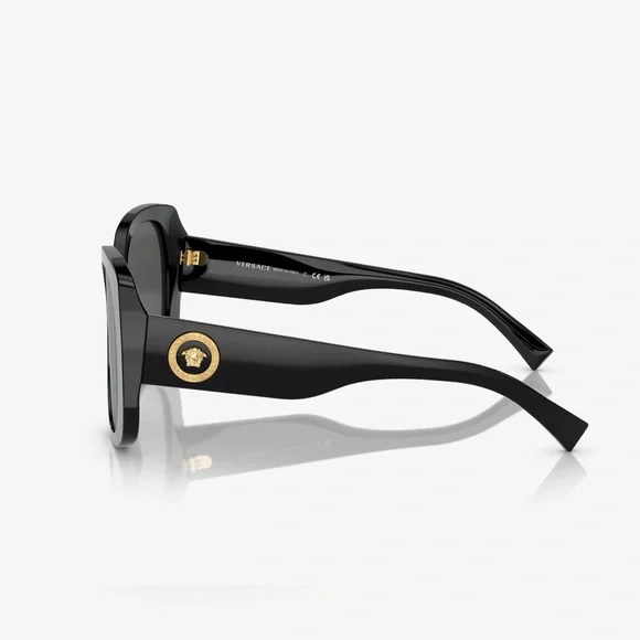 Versace Black Sunglasses Full inclusion NWT - Picture 3 of 5